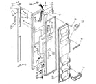 Kenmore 1068582710 freezer door parts diagram