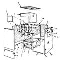 Kenmore 229964150 non-functional replacement parts diagram