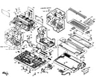 Epson LQ-2500 PLUS case components diagram