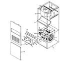 ICP NULI125DH02 non-functional replacement parts diagram