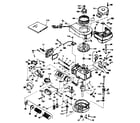 Craftsman 143364212 basic engine diagram