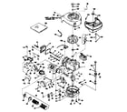 Craftsman 143364252 basic engine diagram