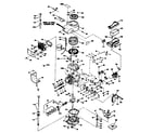Craftsman 143366122 basic engine diagram