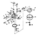 Craftsman 143366172 carburetor diagram