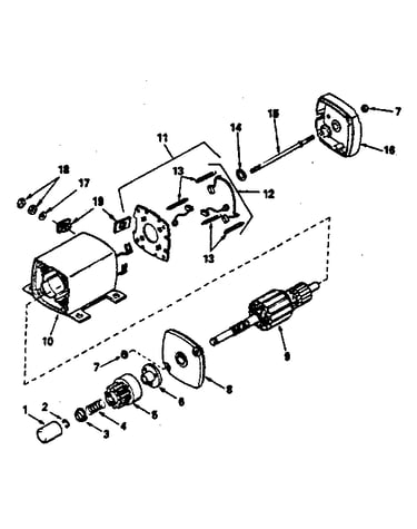 Starter motor