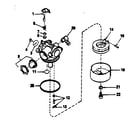 Craftsman 143371012 carburetor no. 632046 diagram