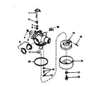 Craftsman 143374032 carburetor no. 632387 diagram