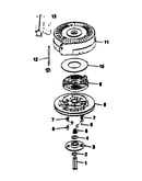 Rewind starter no. 590621