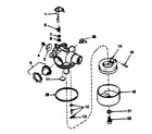 Craftsman 143374062 carburetor no. 632387 diagram