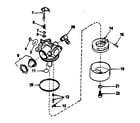 Craftsman 143374072 carburetor no. 632046 diagram