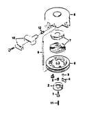 Rewind starter no. 590420a
