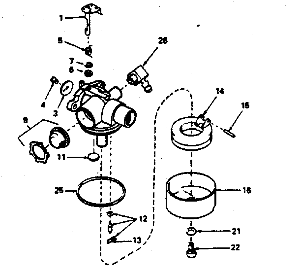 Carburetor no. 632468