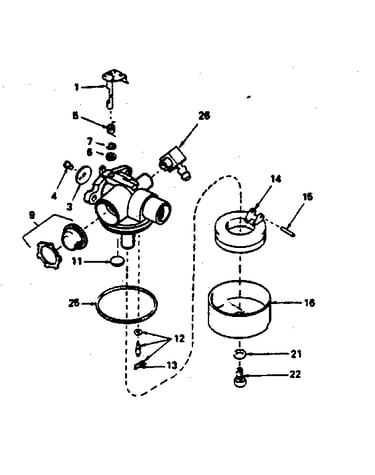 Carburetor no. 632468