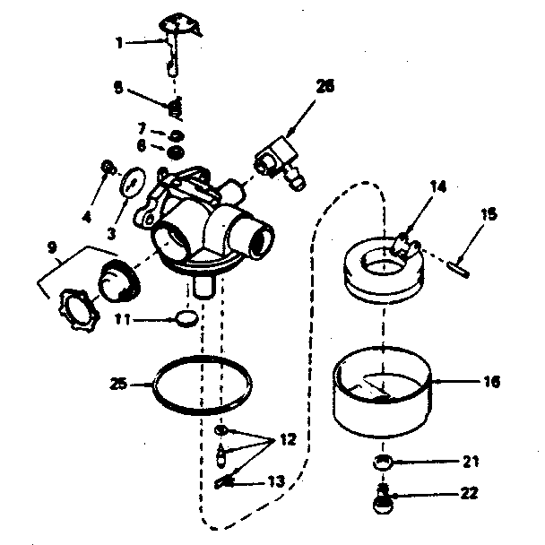 CARBURETOR NO. 632389