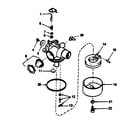 Craftsman 143374212 carburetor no. 632387 diagram