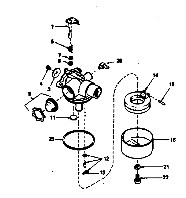 Carburetor no. 632387
