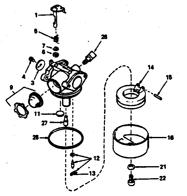 CARBURETOR NO. 632467