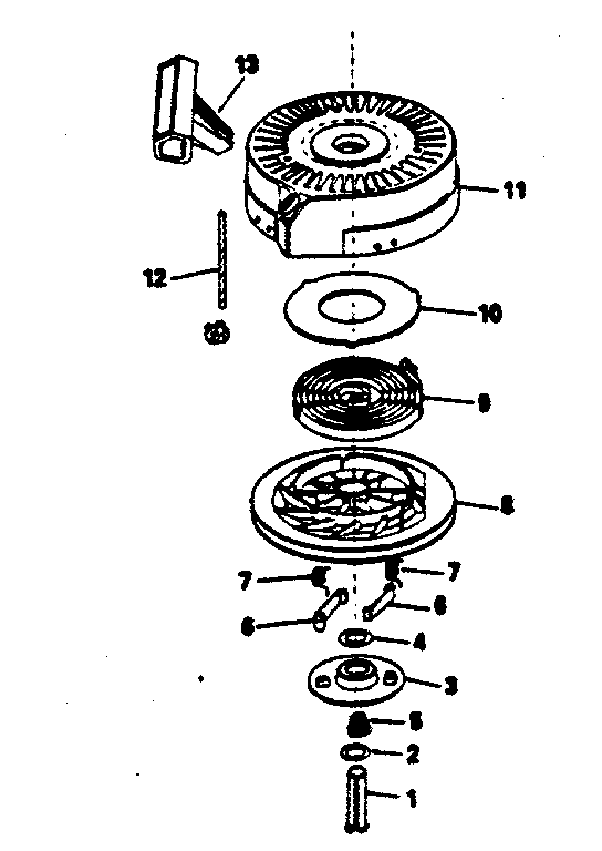 REWIND STARTER NO. 590621