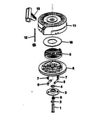 Rewind starter no. 590621