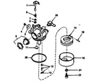 Craftsman 143374312 carburetor no. 632078 diagram