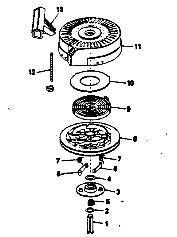 REWIND STARTER NO. 590621