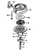 Rewind starter no. 590621