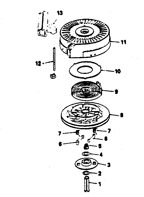 REWIND STARTER NO. 590621