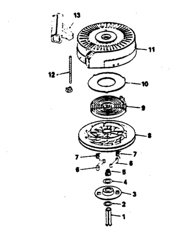 Rewind starter no. 590621