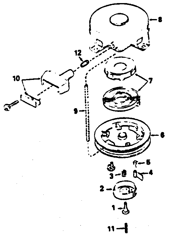 REWIND STARTER NO. 590420A