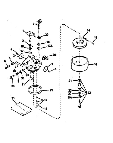 Carburetor no. 632399