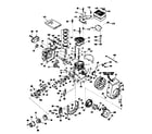 Craftsman 143754072 basic engine diagram