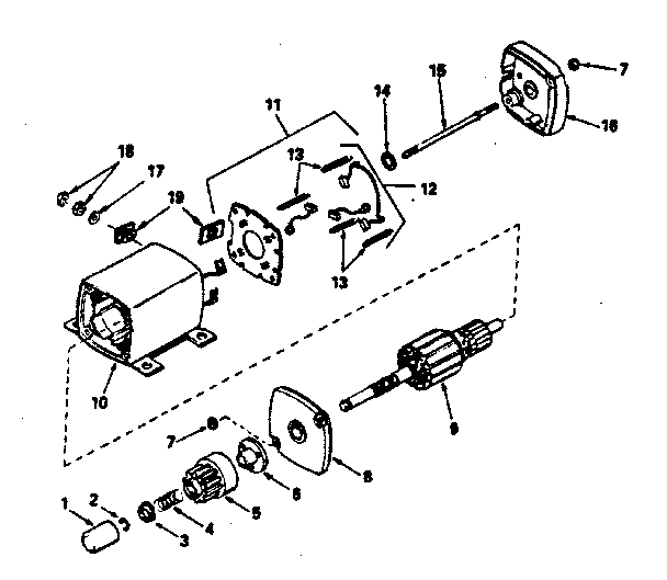 Starter motor