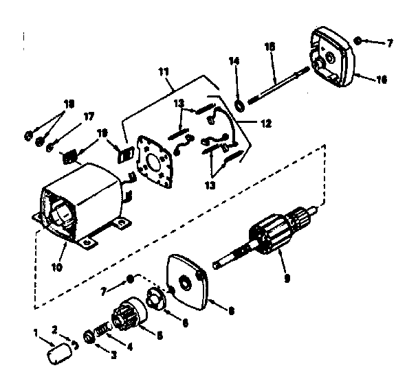 Starter motor