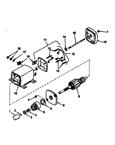 Starter motor