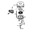 Craftsman 143764052 rewind starter diagram