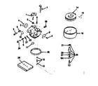 Craftsman 143766142 carburetor diagram