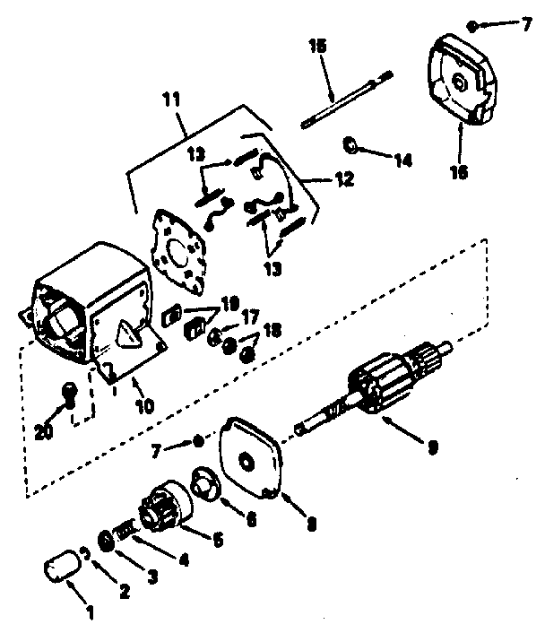 STARTER MOTOR