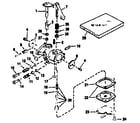 Craftsman 143774102 carburetor no. 632208 diagram