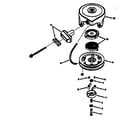 Craftsman 143776012 rewind starter no. 590633 diagram