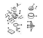 Craftsman 143786042 carburetor no. 632370 diagram