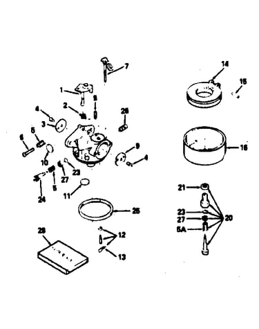 Carburetor no. 632370