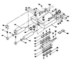 Craftsman 306233810 main housing feedroller & cutterhead assemblies diagram