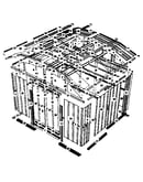 Model no. 697.684331 10'x9' storage building