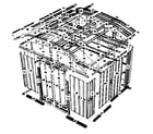 Sears 697684330 model no. 697.684330 10'x9' storage building diagram