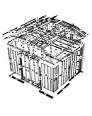 Model no. 697.684330 10'x9' storage building