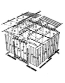 Model no. 697.685340 10'x9' storage building