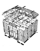 Model no. 697.686410 10'x9' storage building