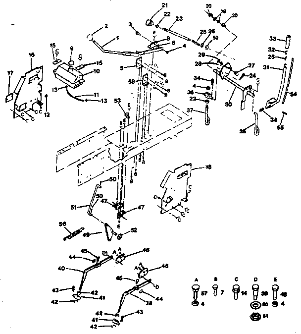 Lift adjustment