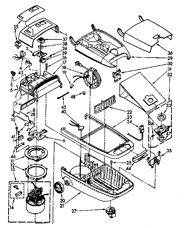 Vacuum cleaner parts
