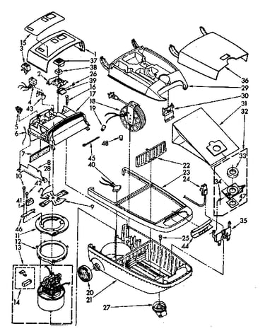 Vacuum cleaner parts